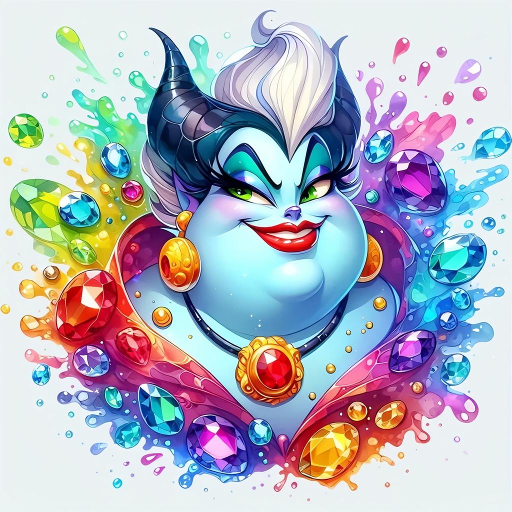 Diamond Embroidery Tinker Bell Stitch Maleficent Painting Picture The Nightmare Before Christmas Mosaic Wall Decor