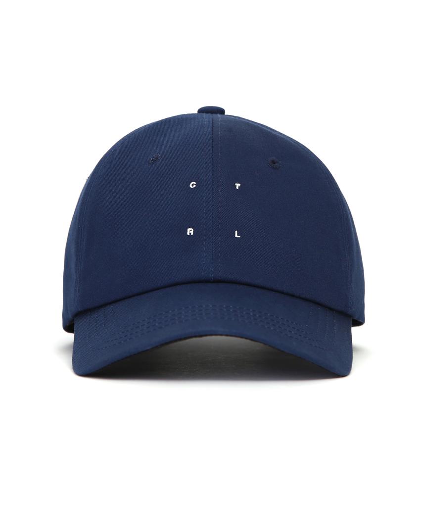 Eondeokeonteulol Cotton Logo Ball Cap Square Direction / Authentic B B / Navy