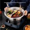 Sule 25cm Edelstahl geteilter Hot Pot