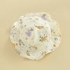 Citgeett Summer Infant Baby Girl Floral Bodysuit Dress Sleeveless Ruffle Sun Hat Outfit Casual Clothes