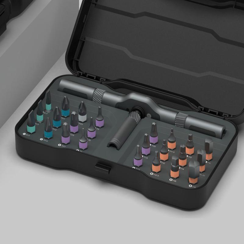 Přesné ruční nářadí Práce 24 v 1 Víceúčelový ráčnový klíč Sada šroubováků Magnetické bity Sada nářadí Kutilské nářadí pro domácí opravy