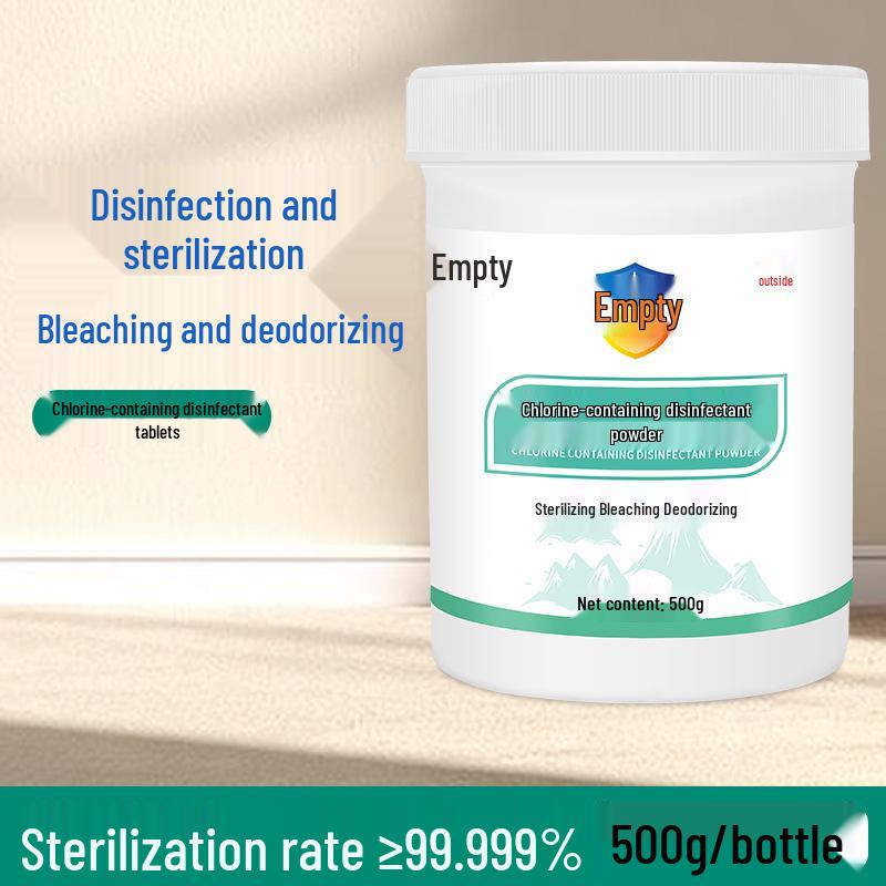 Chlorine Disinfectant Powder for Homes, Catering, Tableware, Hospitals, Pets, Bleaching, Hotels, and Floors.