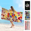 Popular Animated The A-Amazing D-Digital C-Circus Beach Towel Colorful Bath Towels For Girl Microfiber Quick Dry Custom Sand