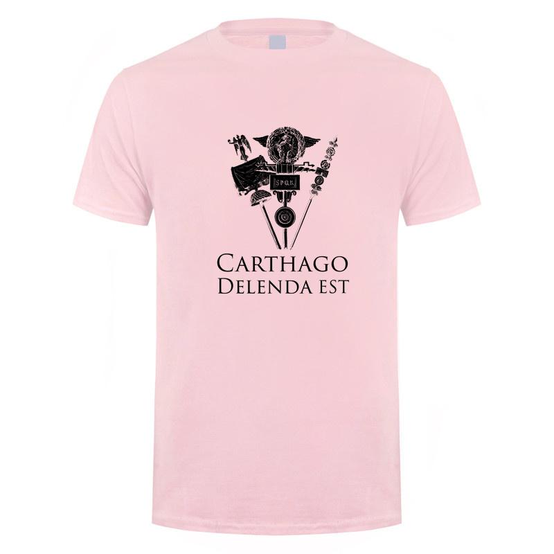 

Delenda Est Carthago T Shirt Summer Cool Men Cotton Short Sleeve Tshirts Gift Man Tee Tops DY-018 4XL