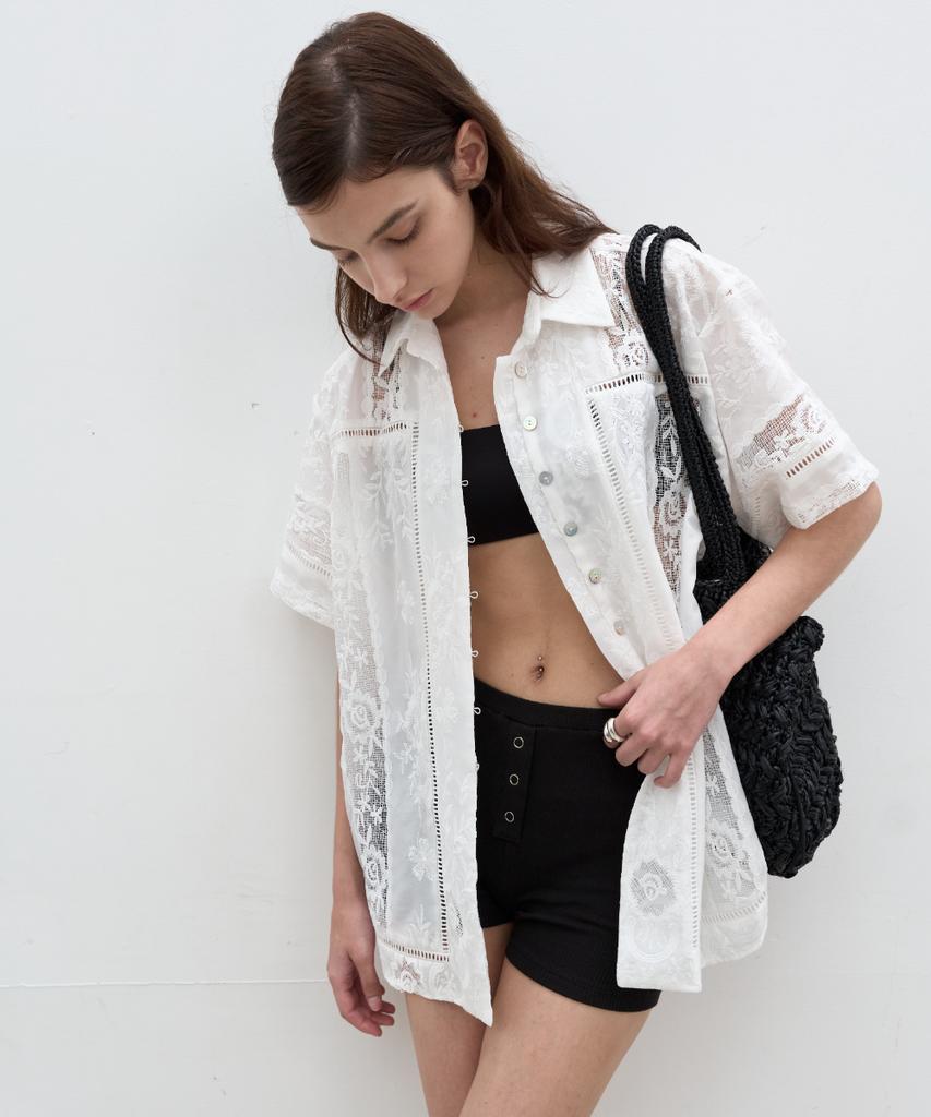 Seolan Button Banding Mini Shorts_4Colors