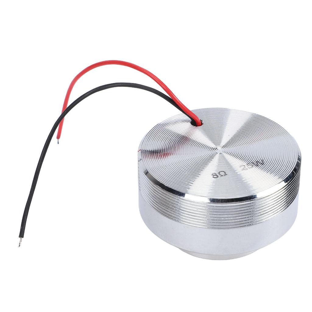 Resonance Speaker 2in All Frequency 8 Ohm 25W Sturdy Steel Portable Vibration Strong Bass Louderspeaker for PC Mobile
