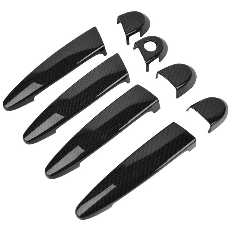 

Накладка на наружную ручку двери из углеродного волокна Для-BMW 1 2 3 4 Серии E87 E90 E91 E92 E93 F30 X1 X2 X3 X4 X5 X6 LHD чёрный