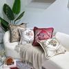 Business Gifts, Souvenirs, Jacquard High-precision Pillows and Lumbar Cushions, American Light Luxury Pillows with Core Embroidery
