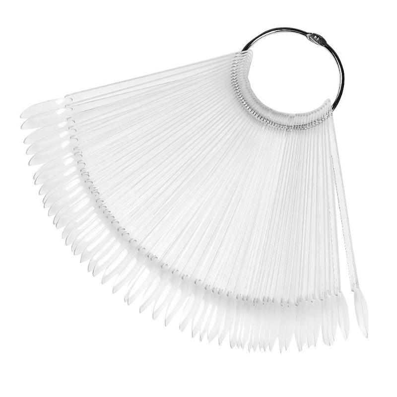 Nail Color Card Art Wheel Fan Glue Color Card Display Color Plate Display Nail Practice Color