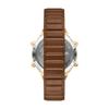 Skechers Aliso Digital Brown Polyurethane SR6343 Women's Watch,