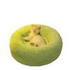 Cozy Winter Nest: Plush Enclosed Deep Sleep Bed for Cats and Dogs