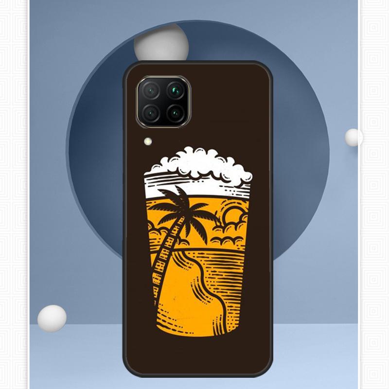 Beer For Huawei Nova 12i 12s 11i 8i Y91 Y60 Y70 Y72 Y90 Y61 9 10 SE P20 P40 Lite P30 P60 Pro Case