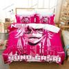 Exquisite 3D Anime Future Diary Yuno Gasai Wallpaper Print Bedding Set Duvet Cover Comforter Bed Youth Kids Girls Boys Gift741