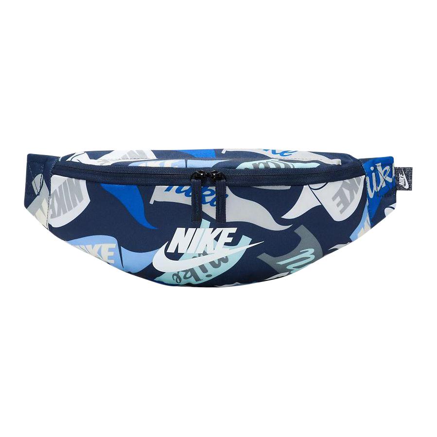 

Новая тканевая поясная сумка Nike Regular Унисекс Синяя и разноцветная HJ8368-451 40.1*8.9*14.0CM