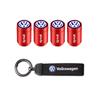 For Volkswagen n2Car Tire Wheel Valve Caps Cover/Car Key Chain Ring Keychain For VW Golf Polo Tiguan Touran Jetta Passat CC T5 GTI Scirocco Caddy