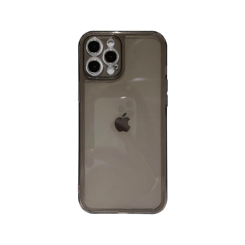 Simple and Cold Wind 15 Apple Phone Case IPhone 16 Full inclusive X Silicone 14 Promax Suitable for 13/11 Soft 12