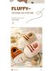 Women's Cute Cat Paw Cotton Slippers, Winter Velvet Thickened for Indoor/Outdoor Use - High Appearance and Comfort.