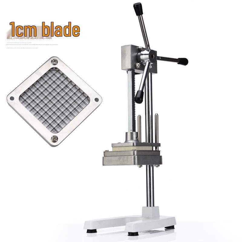 Manual Vegetable Dicer: Fries Cutter, Potato & Cucumber Slicer, Vertical Radish & Strip Slicer.