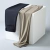 Pantaloni high-end din mătase de gheață patru anti pentru bărbați, secțiune subțire de vară, tendința de pantaloni versatili slim drepți cu drapaj, costum casual