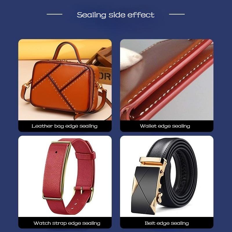 100ml Matte Lederkantenversiegelungsöl Kältebeständig Hochtemperaturbeständig Verhindert Feuchtigkeitsaufnahme und Verformung des Leders
