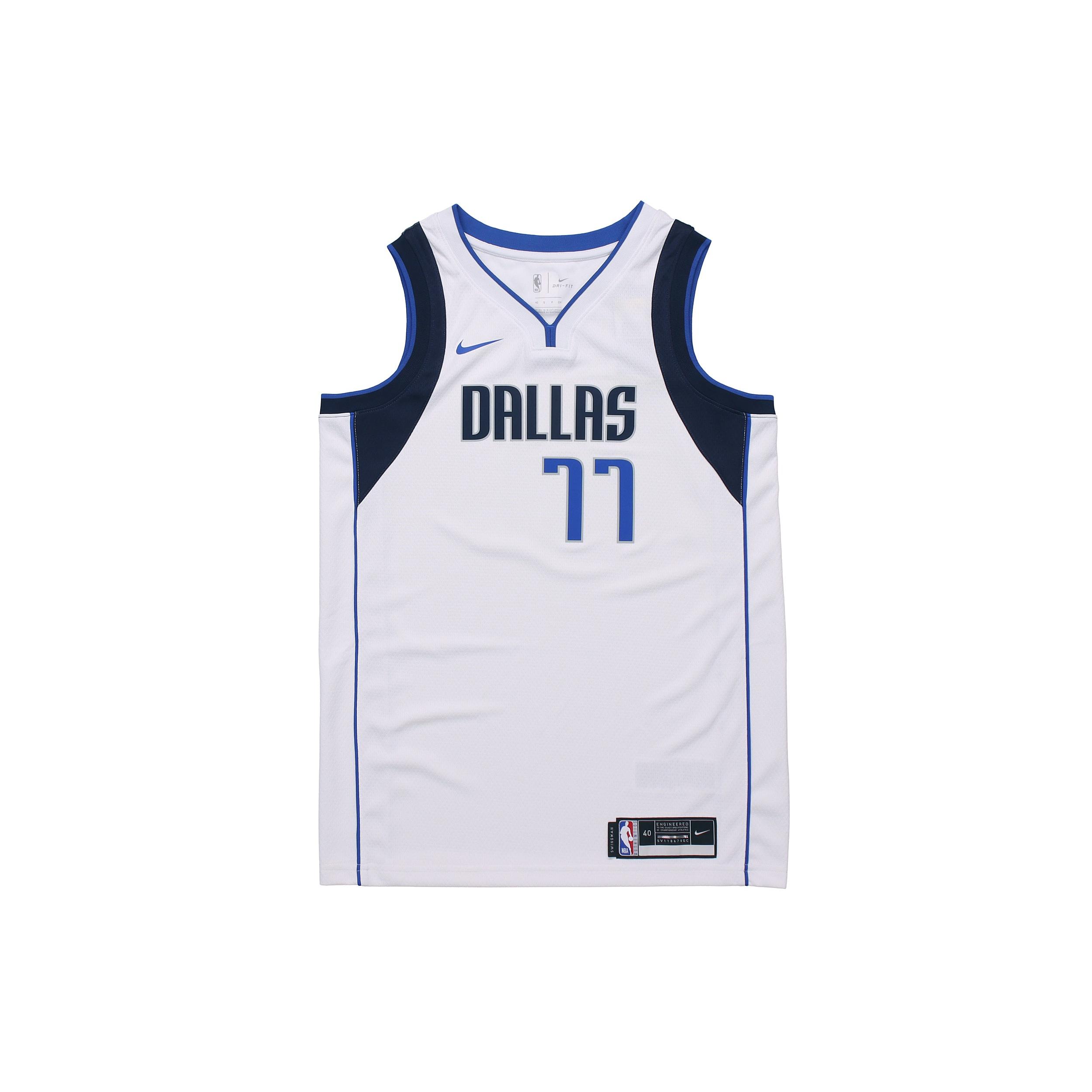 Nike NBA Luka Doncic Mavericks Jersey White CW3588-109 S