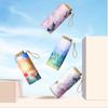 Oil Painting Umbrella Small Umbrella Sun Protections Parasol Outdoor Sun&Rain Umbrella Travel Umbrella Folding Umbrella