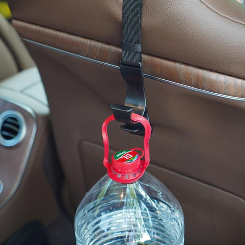 Car Seat Headrest Hook 2 Pack Hangers Storage Organizer Universal for Handbag Purse Coat Universal Fit Car SUV