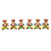 Wood Musician Bawla Toy Set, Standard, Multicolour, 6 Piece.