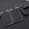 Metal High Quality Leather Shell for Tesla Model 3 Model Y Car Startup Card Key Holder Protector Case Fob Cover Auto Accessories
