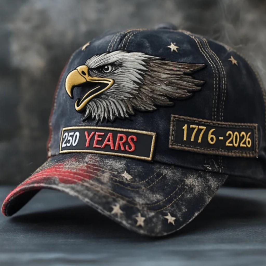 Hat Brown Wig Embroidery Red Baseball Cap