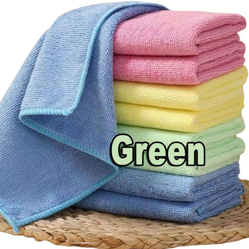 1/50PCS Microfiber Cleaning Cloth Absorbent Towel for Wash Car Housework Clean Kitchen Cleaning Rags Household Clean Tools