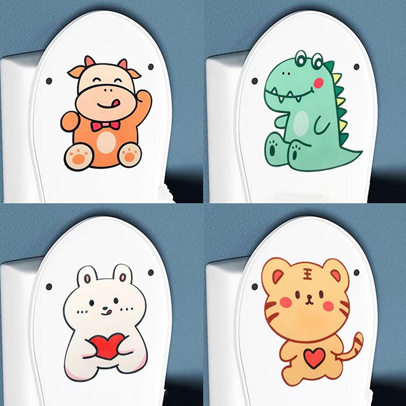 Autocolant Dezodorizare Toaletă Desen Animat Feutru Dezodorizare Toaletă Autoadeziv Parfum Toaletă Baie Autocolant Adeziv