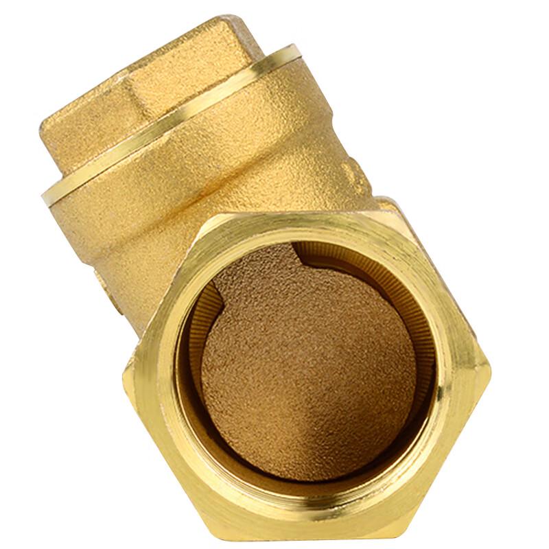 Hastick Brass Horizontal Check Valve