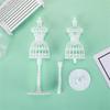 6 Points Doll 30cm Sweet Barbie Doll Mannequin Stand Display Toy Accessories Clothes Stand Fantasy Doll Display Holder Supplies