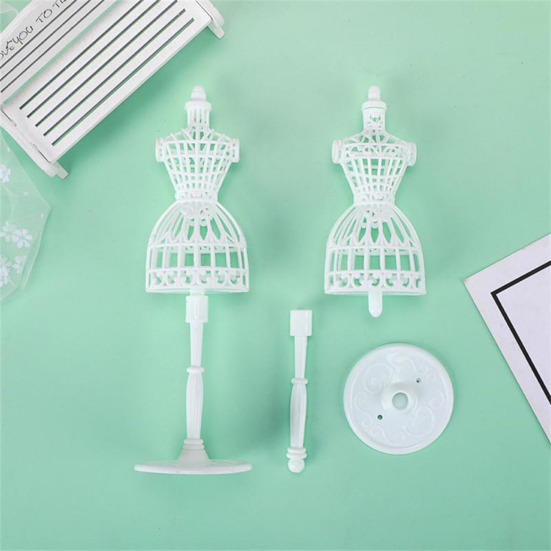 6 Points Doll 30cm Sweet Barbie Doll Mannequin Stand Display Toy Accessories Clothes Stand Fantasy Doll Display Holder Supplies