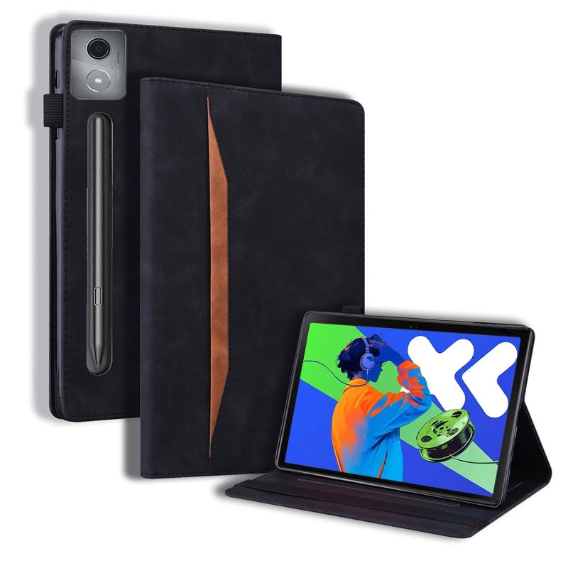 

For Lenovo Xiaoxin Pad Pro 12.7 2025 Case Luxury Wallet Stand Tablet Funda For Xiaoxin Pad Pro 12 7 2025 Cover Coque tb375fc Pad 12.1-2025 TB365FC чёрный
