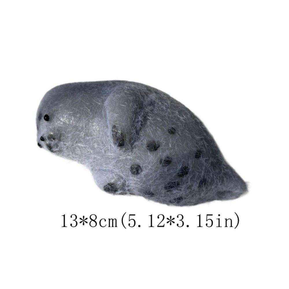Мультяшная игрушка-симуляция «Тюлень» для игрушек «Животное» «Тюлень» Милая большая игрушка-тюлень для игрушек «Тюлень» для детей Подарок