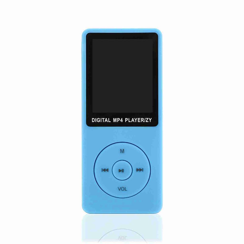 MP4 Player 1.8in Screen Ultra Slim Plug In Rechargeable Portable Music Player for Entertainment Learning