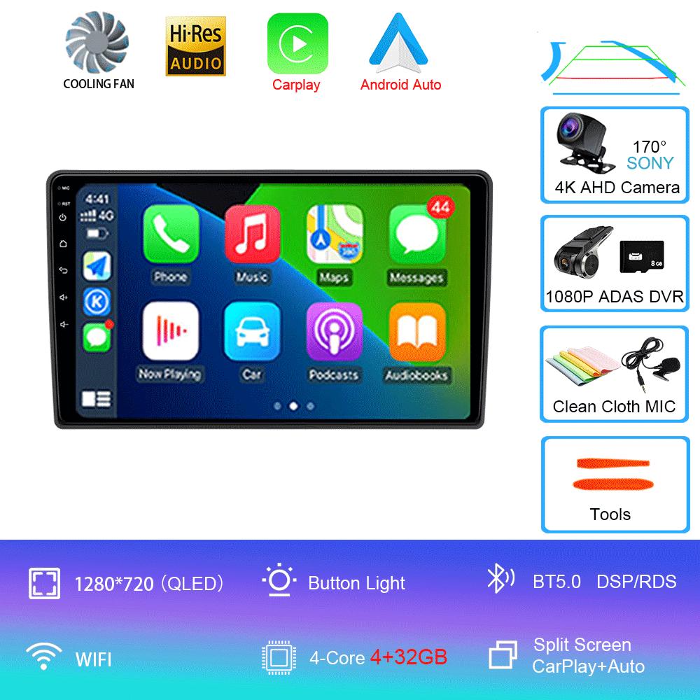 Car Radio Android14 For Volkswagen VW Golf 4 IV Jetta MK4 Classics Multimedia Player Stereo Carplay GPS Stereo 2din DVD