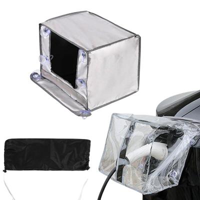 Dustproof Car Charger Cover Outdoor Sunscreen Charger Protector Car Accessories Waterproof Electric Vehicle Charging