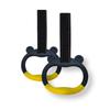 With Straps Gymnastic Rings Non-Slip Fitness Exercise Ring Pull Up Bar  Gymnastics Equipment