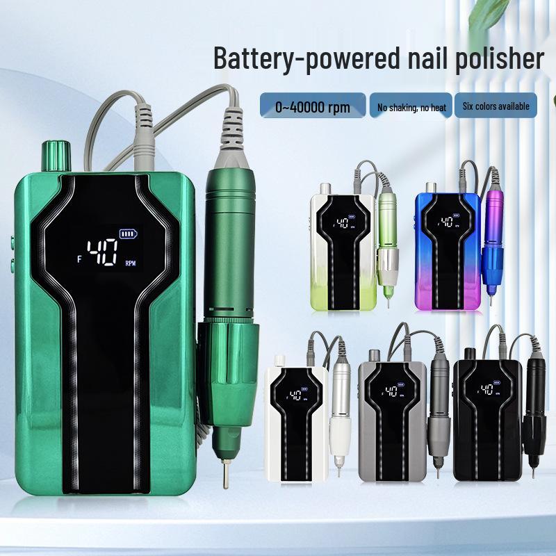 

Portable 40,000 RPM Rechargeable Nail Drill for Salons