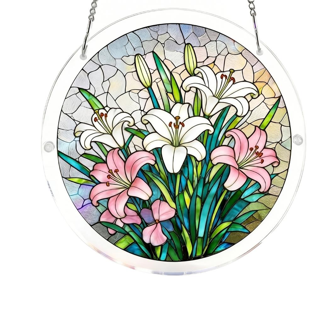 Acrylic Sunshine Catcher Puzzle Hanging Decoration, Wall Art, Home Furnishing, Window Hanging Decoration