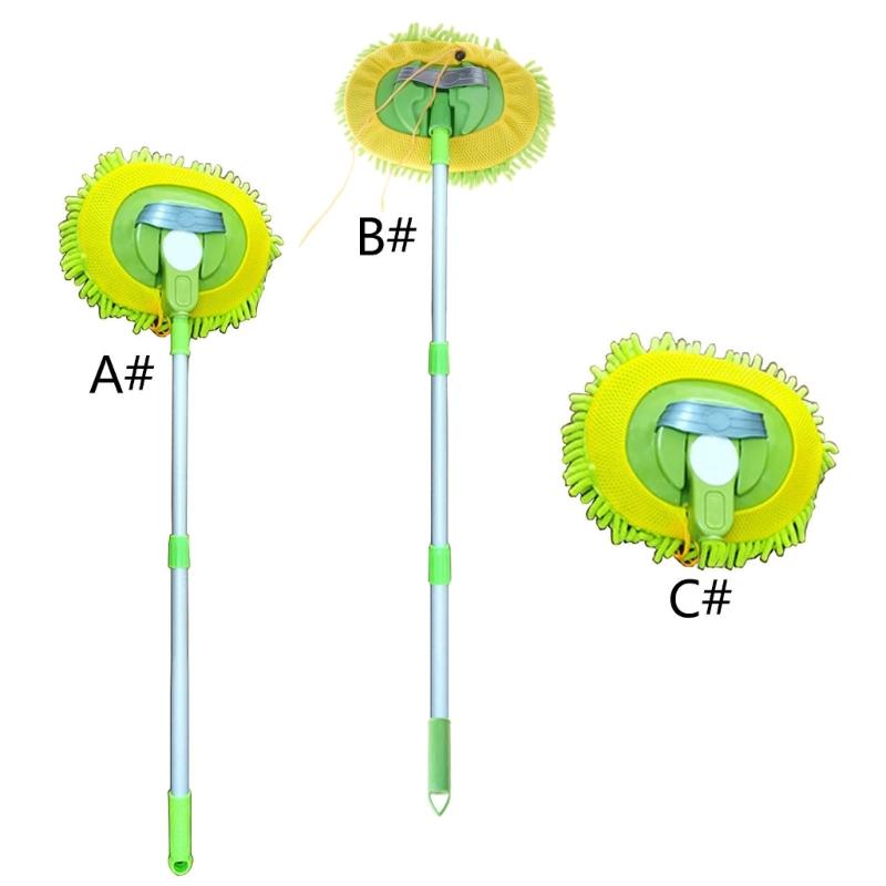 Adjustable Car Wash Brush Mop with Long Handle Car Cleaning Supplies  Auto Care Detailing Washing Brush
