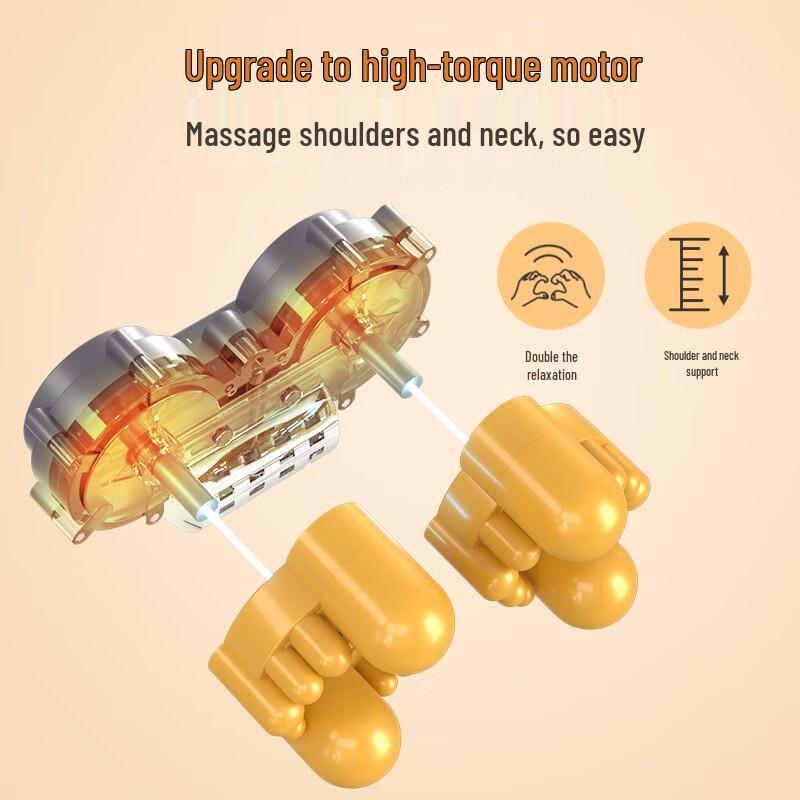 Enlong Rechargeable Neck and Back Massage Pillow