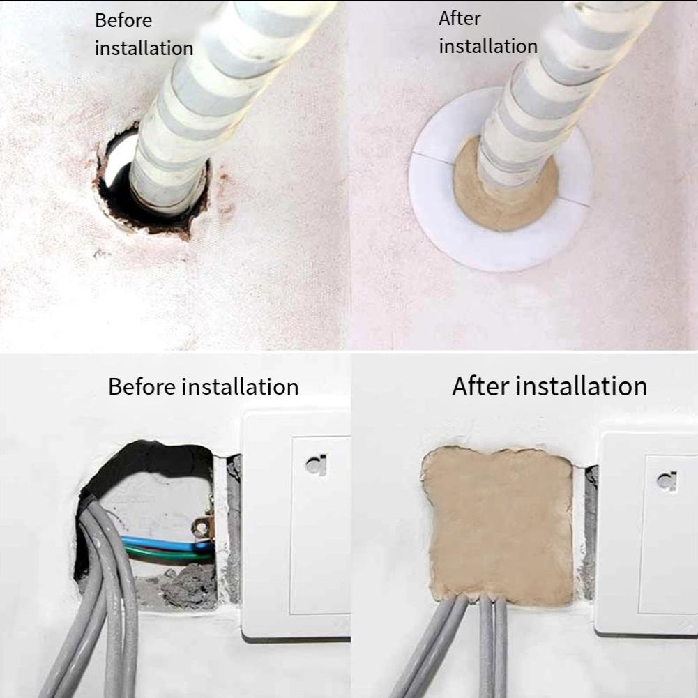 For AC Vents Sealing Paste Wall Hole Sealant For Home Improvement Flame-Resistant Material Flexible And Moldable