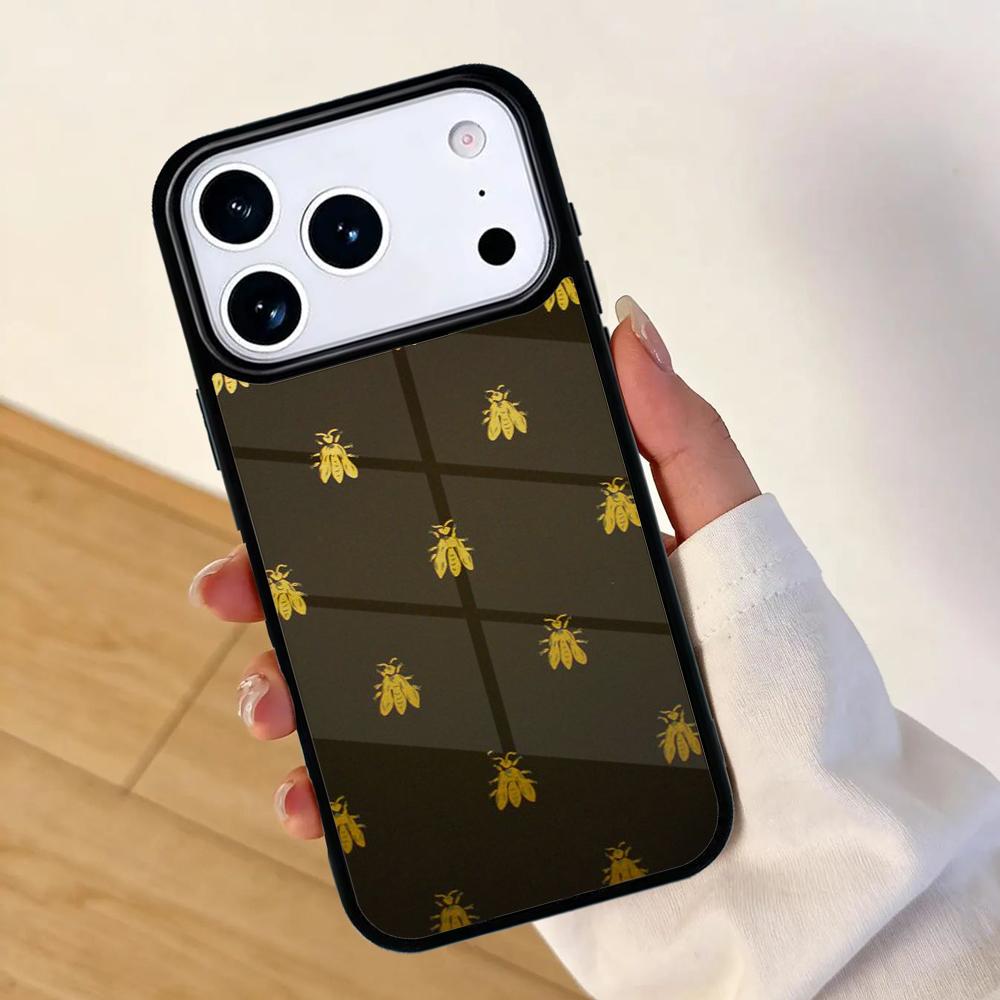 Bees Mobile Phone Case for IPhone 17 AIR 16pro Max 15 14 13 12 11 Bumper Cover