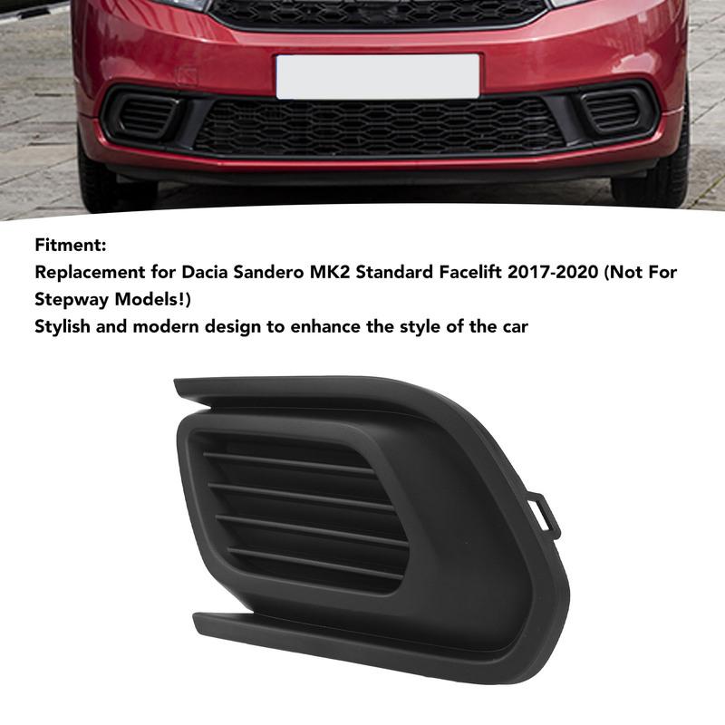 Bumper Fog Lamp Cover Fog Light Lamp Cover Trim Replacement For   MK2 Standard Facelift 2017 To  Fog Light Frame