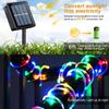 LED Solar Fairy Lights Lampa Outdoor 7M 12M 22M Diody LED String Wodoodporny Holiday Party Garland Solar Garden Christmas Lights
