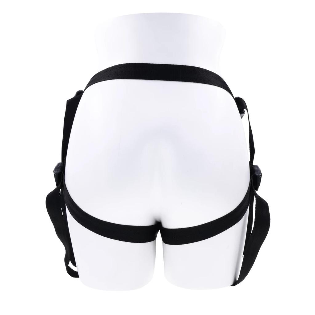 Sportsheets - Double Strap-On Harness for Two Dildos Black